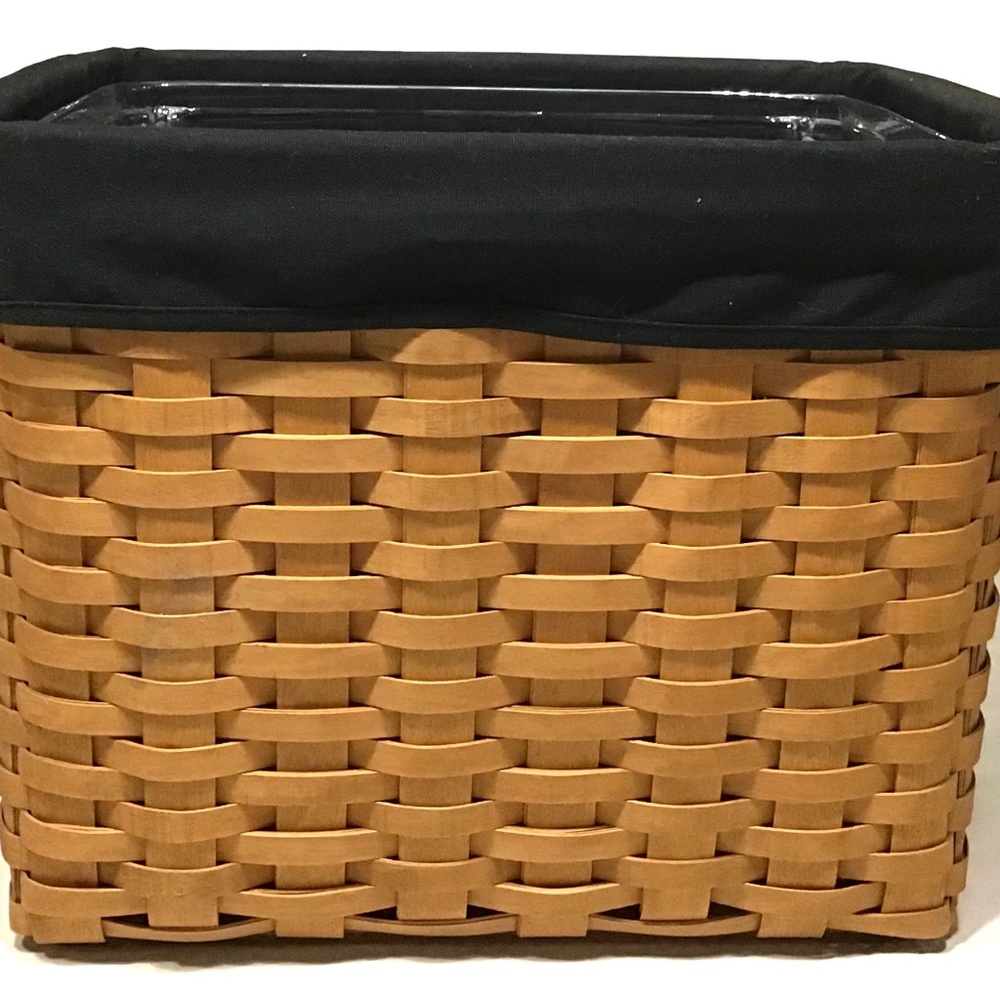 HTF Longaberger Personal File Basket Set